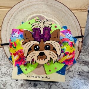 Colorful Dog Hair Bow